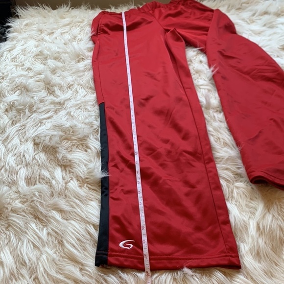 Embellished Track Suit in Red, Black, White and Gold Size Small - Picture 9 of 12